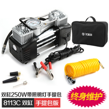 尤利特8114C車載充氣泵 雙缸強力，出行必備的便攜充氣解決方案